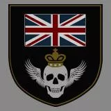 Union Jack & Skull Emblem