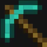 Minecraft Pickaxe (w/ actual colour codes, the best you can make)