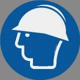 Wear head protection