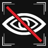 eye symbol warning danger blind