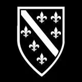 Bosnian Emblem in Black & White