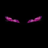 purple eyes