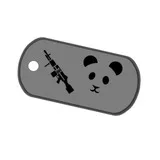 Panda Dogtag