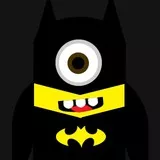 minion bat man