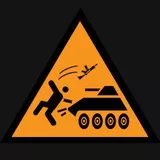 Caution,vehicle