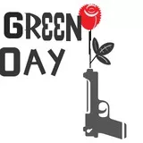 Green day gun and rose