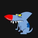 Sharky the shark dog