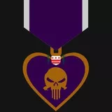 Corazon purpura punisher