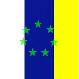 Bandera canaria con estrellas