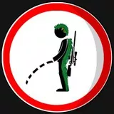 Sniper Excreting Away