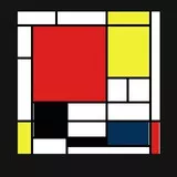 Composition of Red, Blue and Yellow by Piet Mondrian