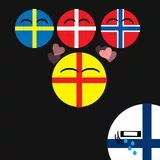 Countryballs (Scandinavia)
