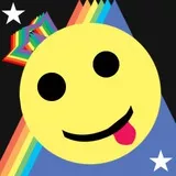 Happy Hipster Smiley 