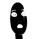 Creepy afterimage