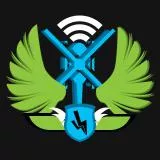 Simple Helicopter badge