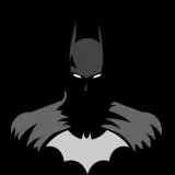 BATMAN ,DC COMICS, grey