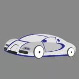 Sportcar Bugatti Veyron