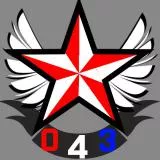 043 emblem dutch star