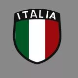 Italy Flag Patch Emblem - Bandiera Italiana Patch Emblema
