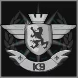 Brasão Tropa K9Br Cães de Gerra do Wolfcubsnow