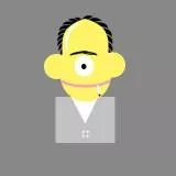 Ert smoking cigarette