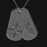 Sniper dog tag