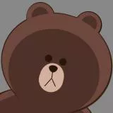 LINE Character: Brown