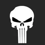 punisher, marvel ,comics,black