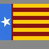 Valencian independentist flag (Estrelada Valenciana o Senyera de Lluita)