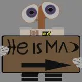 WALL-E :: Oh He is Mad