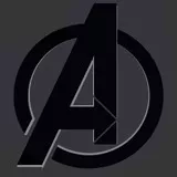 Avengers logo 19 partes
