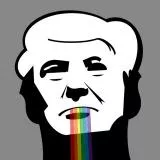 trump gay flag