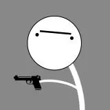 Stickman with Weapon