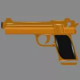 golden pistol Version 2