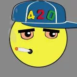Somoking some weed