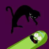 Pickle Rick catfud ->