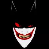 Joker , batman , skull