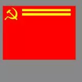 My version of the soviet flag