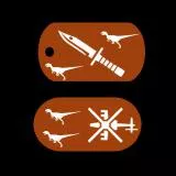 Dino, heli and dogtags