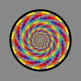 colourful spiral