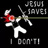 Jesus saves... / Jeses salva...